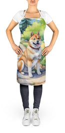Akita Spring Garden Apron – Artist-Designed Kitchen, BBQ & Craft Apron