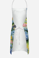 Alaskan Klee Kai Spring Garden Apron – Artist-Designed Kitchen, BBQ & Craft Apron