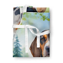 American English Coonhound Spring Garden Apron – Artist-Designed Kitchen, BBQ & Craft Apron