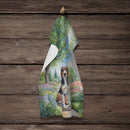 American English Coonhound Spring Garden Kitchen Towel