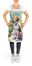 American Foxhound Spring Garden Apron – Artist-Designed Kitchen, BBQ & Craft Apron