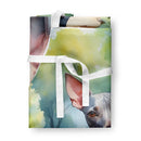 American Hairless Terrier Spring Garden Apron – Artist-Designed Kitchen, BBQ & Craft Apron