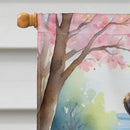 Anatolian Shepherd Spring Path House Flag