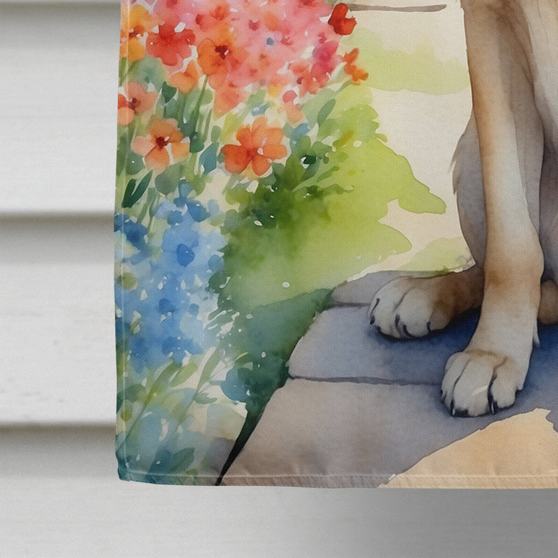 Anatolian Shepherd Spring Path House Flag