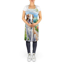 Borzoi Spring Path Apron – Artist-Designed Kitchen, BBQ & Craft Apron