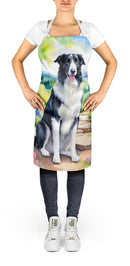 Borzoi Spring Path Apron – Artist-Designed Kitchen, BBQ & Craft Apron
