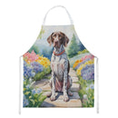German Shorthaired Pointer Spring Path Apron – Artist-Designed Kitchen, BBQ & Craft Apron