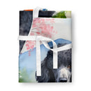 Black Poodle Spring Path Apron – Artist-Designed Kitchen, BBQ & Craft Apron