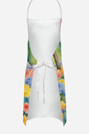 Black Poodle Spring Path Apron – Artist-Designed Kitchen, BBQ & Craft Apron