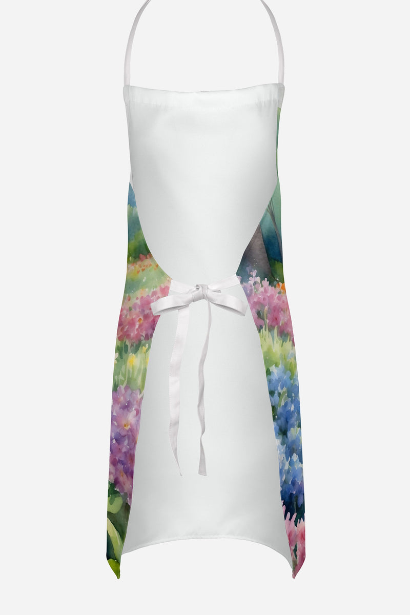 Yorkshire Terrier Spring Path Apron