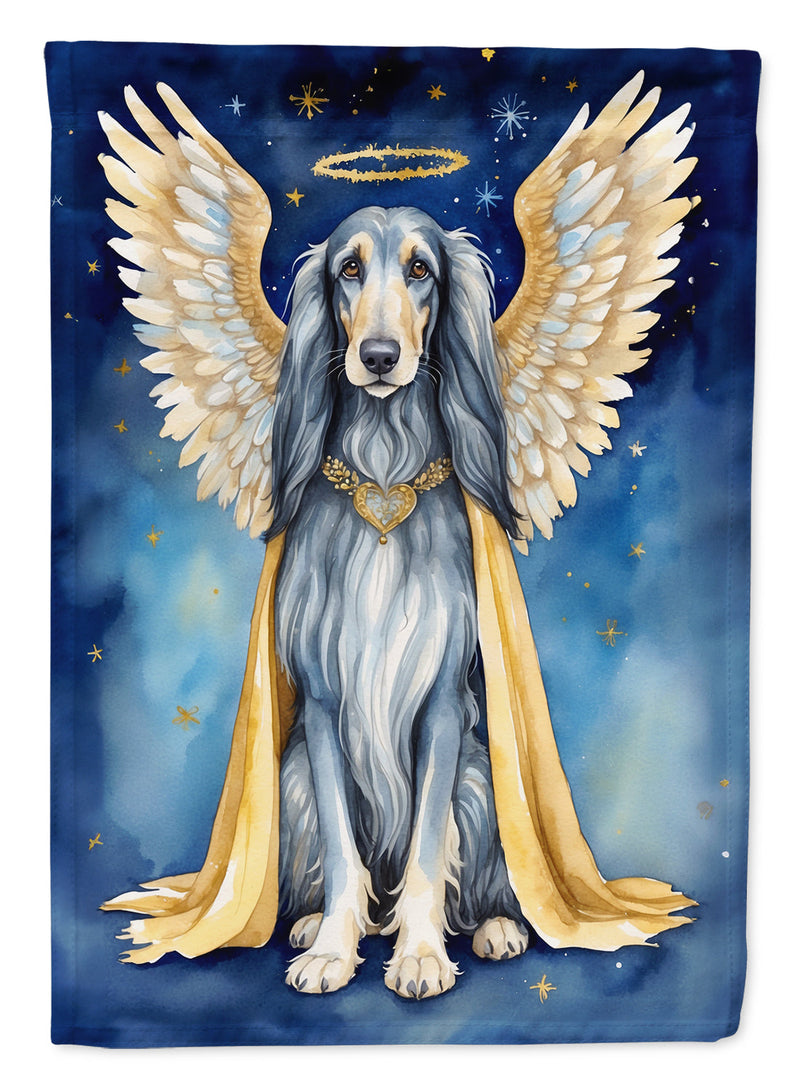 Afghan Hound My Angel Garden Flag