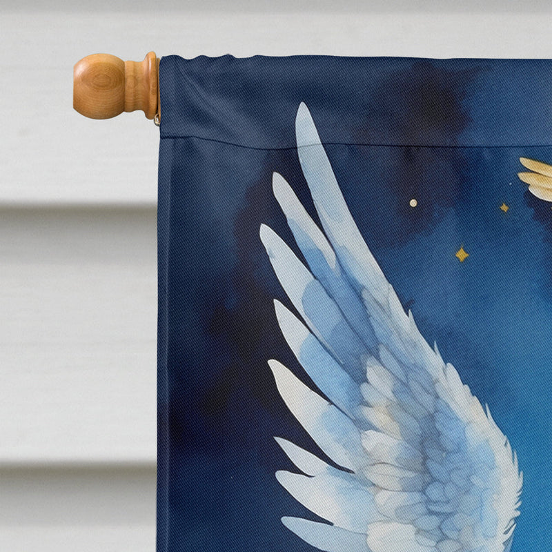 Afghan Hound My Angel House Flag