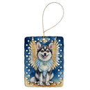 Alaskan Klee Kai My Angel Porcelain Ornament