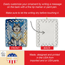 Alaskan Malamute My Angel Porcelain Ornament