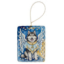 Alaskan Malamute My Angel Porcelain Ornament