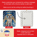 American Bulldog My Angel Porcelain Ornament