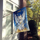 American Eskimo My Angel House Flag