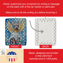 American Hairless Terrier My Angel Porcelain Ornament