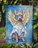 American Hairless Terrier My Angel Garden Flag – Memorial or Christmas Dog Angel Decor