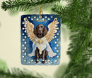American Water Spaniel My Angel Porcelain Ornament