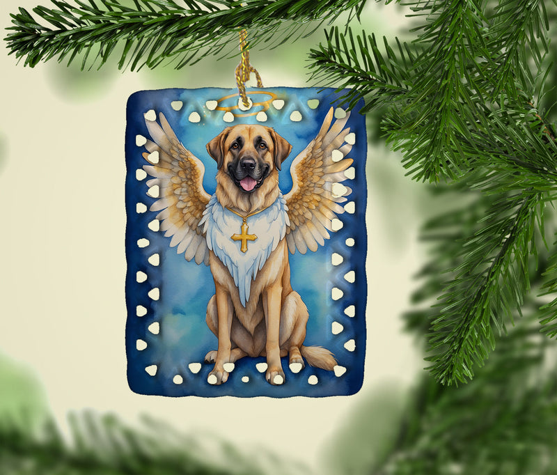 Anatolian Shepherd My Angel Porcelain Ornament