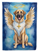 Anatolian Shepherd My Angel Garden Flag – Memorial or Christmas Dog Angel Decor