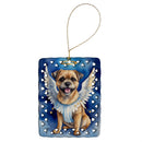 Border Terrier My Angel Porcelain Ornament