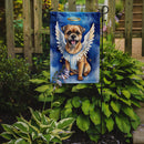 Border Terrier My Angel Garden Flag – Memorial or Christmas Dog Angel Decor