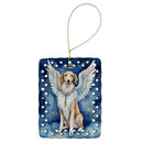 Borzoi My Angel Porcelain Ornament