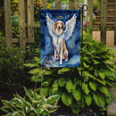 Borzoi My Angel Garden Flag – Memorial or Christmas Dog Angel Decor
