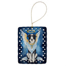 Borzoi My Angel Porcelain Ornament