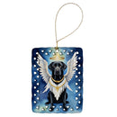 Black Labrador Retriever My Angel Porcelain Ornament