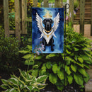 Black Labrador Retriever My Angel Garden Flag – Memorial or Christmas Dog Angel Decor