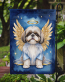 Shih Tzu My Angel Garden Flag – Memorial or Christmas Dog Angel Decor