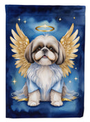 Shih Tzu My Angel Garden Flag – Memorial or Christmas Dog Angel Decor