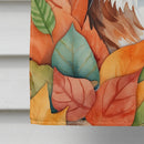 Foldex Exotic Fold Cat in Fall Leaves House Flag