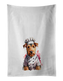 Airedale Terrier Chef Kitchen Towel Set of 2