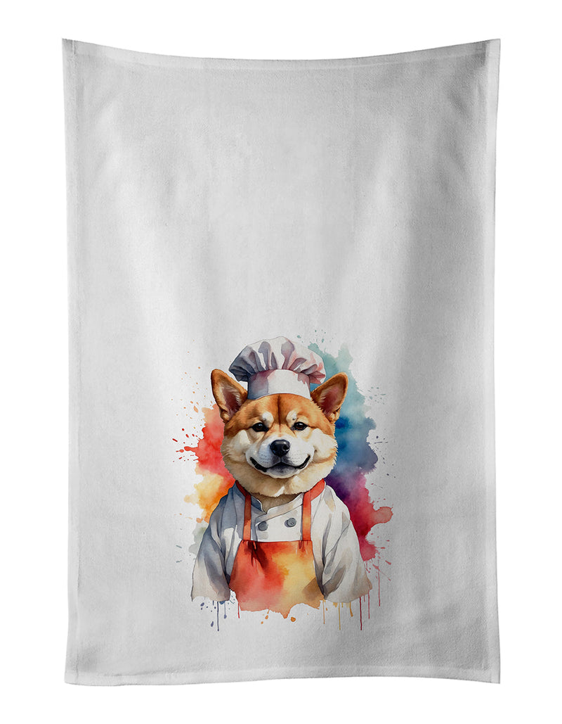 Akita Chef Kitchen Towel Set of 2