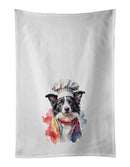 Border Collie Chef Kitchen Towel Set of 2