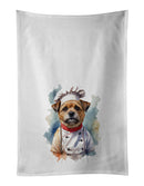 Border Terrier Chef Kitchen Towel Set of 2