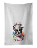 Boston Terrier Chef Kitchen Towel Set of 2