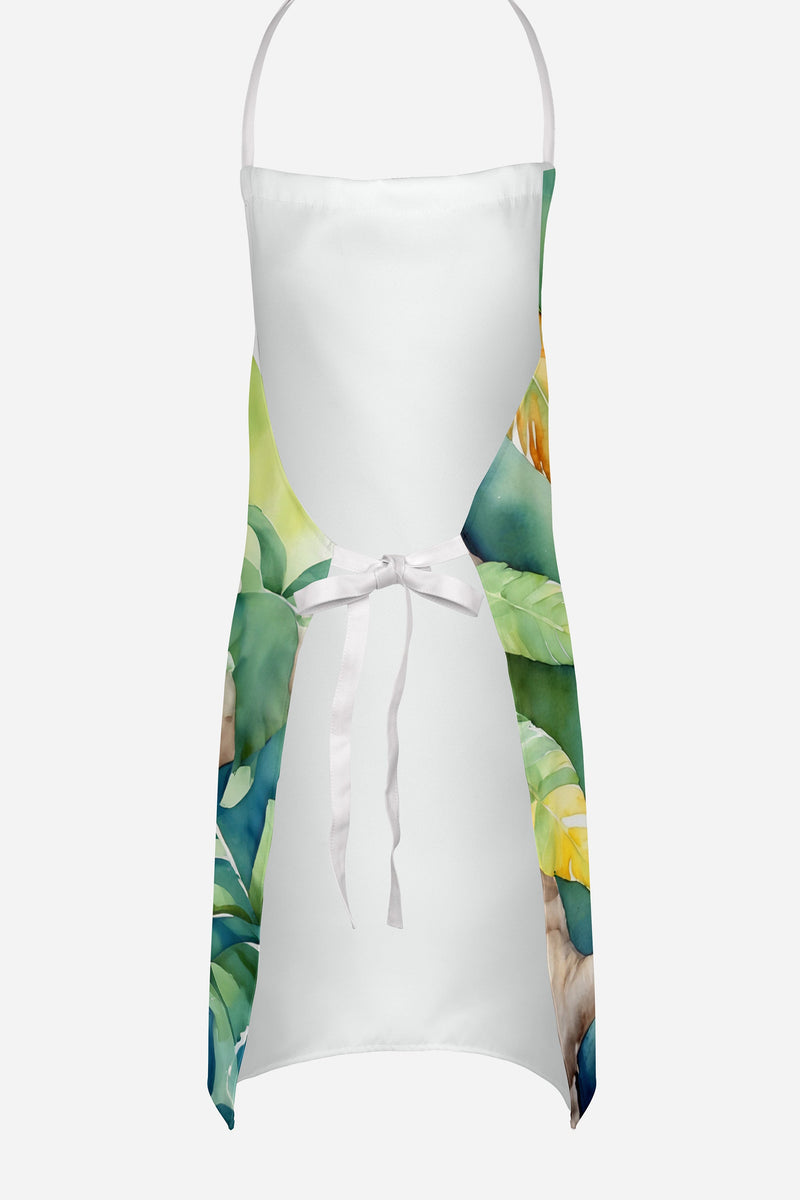 African Grey Parrot Apron – Artist-Designed Kitchen, BBQ & Craft Apron