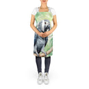African Grey Parrot Apron – Artist-Designed Kitchen, BBQ & Craft Apron