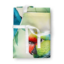 African Ringneck Parrot Apron – Artist-Designed Kitchen, BBQ & Craft Apron