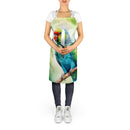 African Ringneck Parrot Apron – Artist-Designed Kitchen, BBQ & Craft Apron