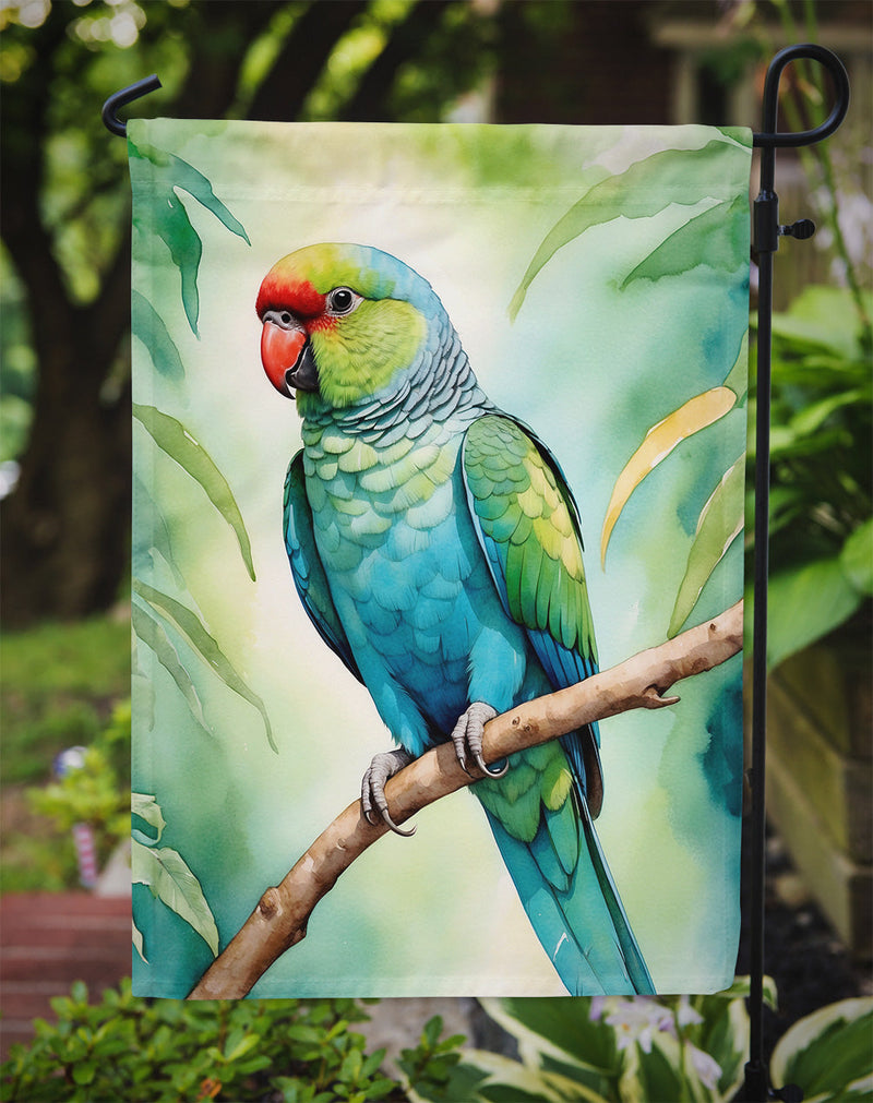African Ringneck Parrot Garden Flag –  Garden Flag by Caroline's Treasures