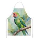 African Ringneck Parrot Apron – Artist-Designed Kitchen, BBQ & Craft Apron
