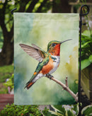 Allens Hummingbird Garden Flag –  Garden Flag by Caroline's Treasures