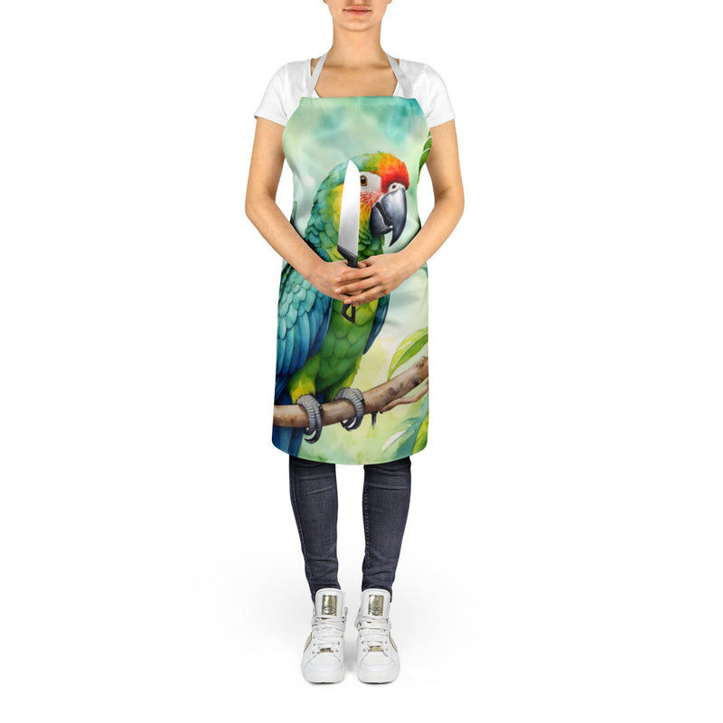 Amazon Parrot Apron – Artist-Designed Kitchen, BBQ & Craft Apron