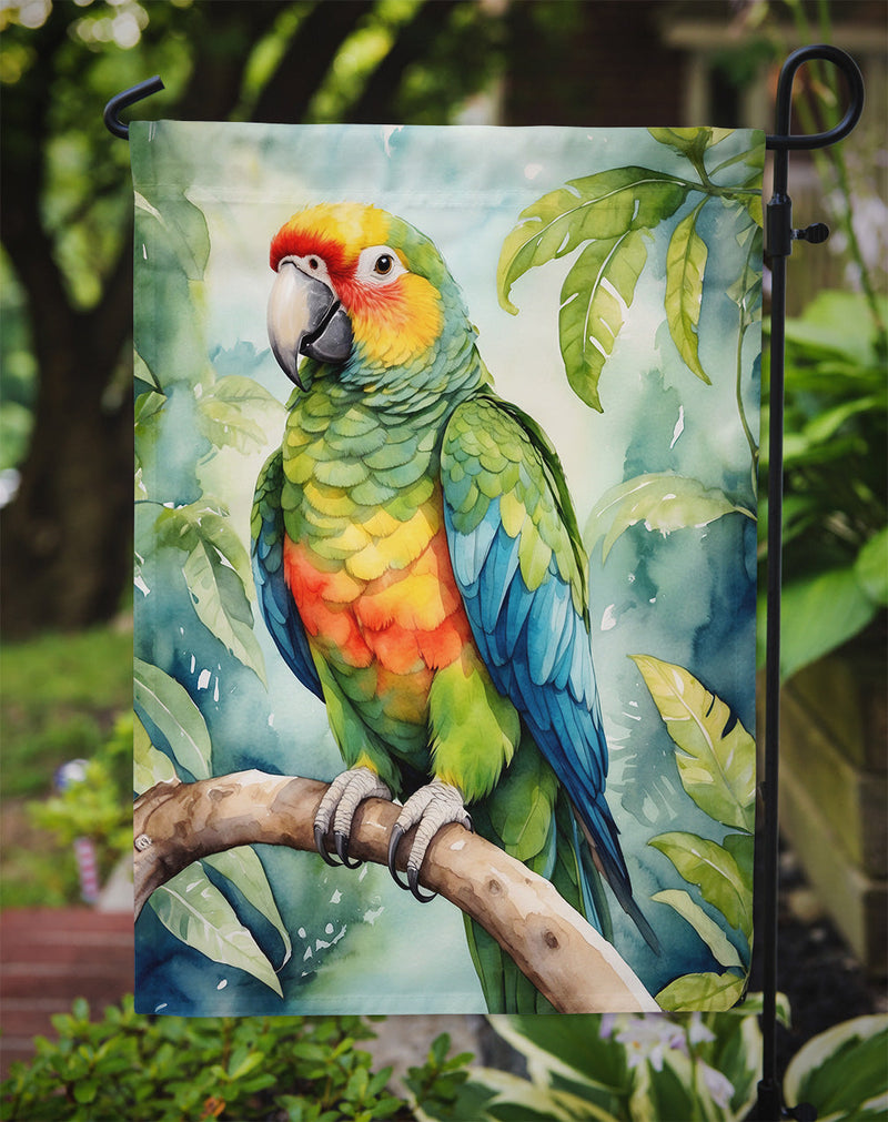 Amazon Parrot Garden Flag –  Garden Flag by Caroline's Treasures